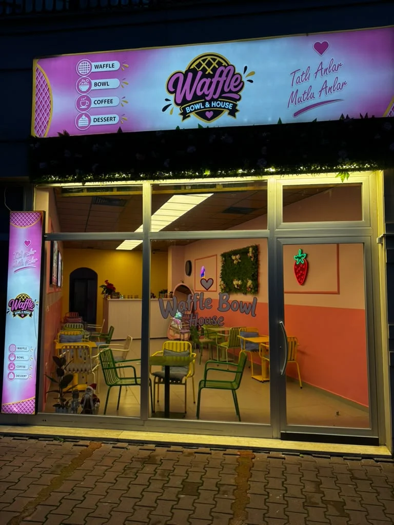 Waffle Bowl House dış cephe ve giriş